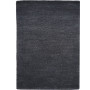 Ručne všívaný kusový koberec Asra wool čierna