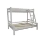 Detská poschodová posteľ s rozšíreným spodným lôžkom z masívu ROBUST 8X8 6A - 200x90 cm