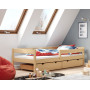 Detská posteľ z masívu PAVLÍK 2 - 160x80 cm