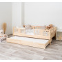 Detská posteľ z masívu borovice LUNA 20 - 190x90 cm