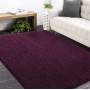 Moderný koberec SHAGGY CAMIL - tmavo fialový