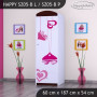 Detská skriňa FALL IN LOVE - TYP 5B