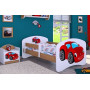 Detská posteľ bez šuplíku 160x80cm RED CAR