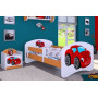 Detská posteľ bez šuplíku 160x80cm RED CAR