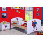 Detská posteľ bez šuplíku 180x90cm SUPERMAN