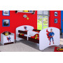 Detská posteľ bez šuplíku 160x80cm SUPERMAN
