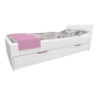 Detská posteľ so zásuvkou - BOSTON 200x90 cm - ružová