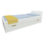 Detská posteľ so zásuvkou - MODERN 200x90 cm - žltá