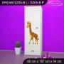 Detská skriňa SAFARI PÁRTY - TYP 5B
