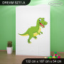 Detská skriňa DINOSAURI - TYP 11A