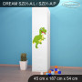 Detská skriňa DINOSAURI - TYP 1A