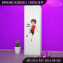 Detská skriňa FUTBAL - TYP 5B