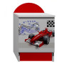 Nočný stolík ČERVENÁ FORMULE