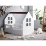 Detská Domčekové posteľ HAPPY HOUSE - Okno 2 - 160x80 cm (12 farieb) + matrace ZADARMO