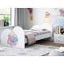 Detská posteľ MORSKÁ VÍLA 160x80 cm (11 farieb) + matrace ZADARMO