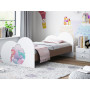 Detská posteľ MORSKÁ VÍLA 160x80 cm (11 farieb) + matrace ZADARMO