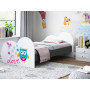 Detská posteľ Malá sova 160x80 cm (11 farieb) + matrace ZADARMO
