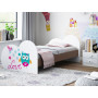 Detská posteľ Malá sova 160x80 cm (11 farieb) + matrace ZADARMO