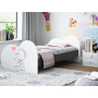 Detská posteľ zamilovaní KOALA 160x80 cm (11 farieb) + matrace ZADARMO