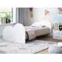 Detská posteľ LOVE bez motívu 190x90 cm (11 farieb) + matrace ZADARMO