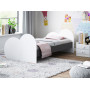 Detská posteľ LOVE bez motívu 190x90 cm (11 farieb) + matrace ZADARMO