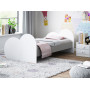 Detská posteľ LOVE bez motívu 190x90 cm (11 farieb) + matrace ZADARMO