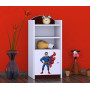 Detský úložný regál SUPERMAN - TYP 2 - NÍZKY