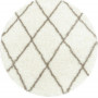 Kusový koberec Alvor Shaggy 3401 cream circle