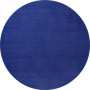 Modrý okrúhly kusový koberec Fancy 103007 blue circle