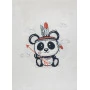 Detský kusový koberec Bambino 1129 Panda cream