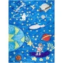 Detský kusový koberec Bambino 2265 Rocket Space blue