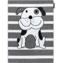 Detský kusový koberec Petit Puppy grey