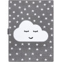 Detský kusový koberec Petit Cloud stars grey