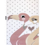 Detský kusový koberec Petit Flamingos hearts cream
