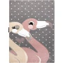 Detský kusový koberec Petit Flamingos hearts grey