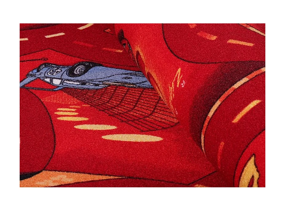 Detský koberec CARS červený