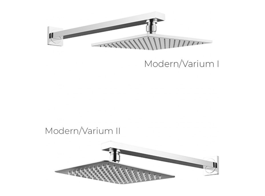 Podomietkový sprchový set SLIM MODERN/VARIUM II Čierna