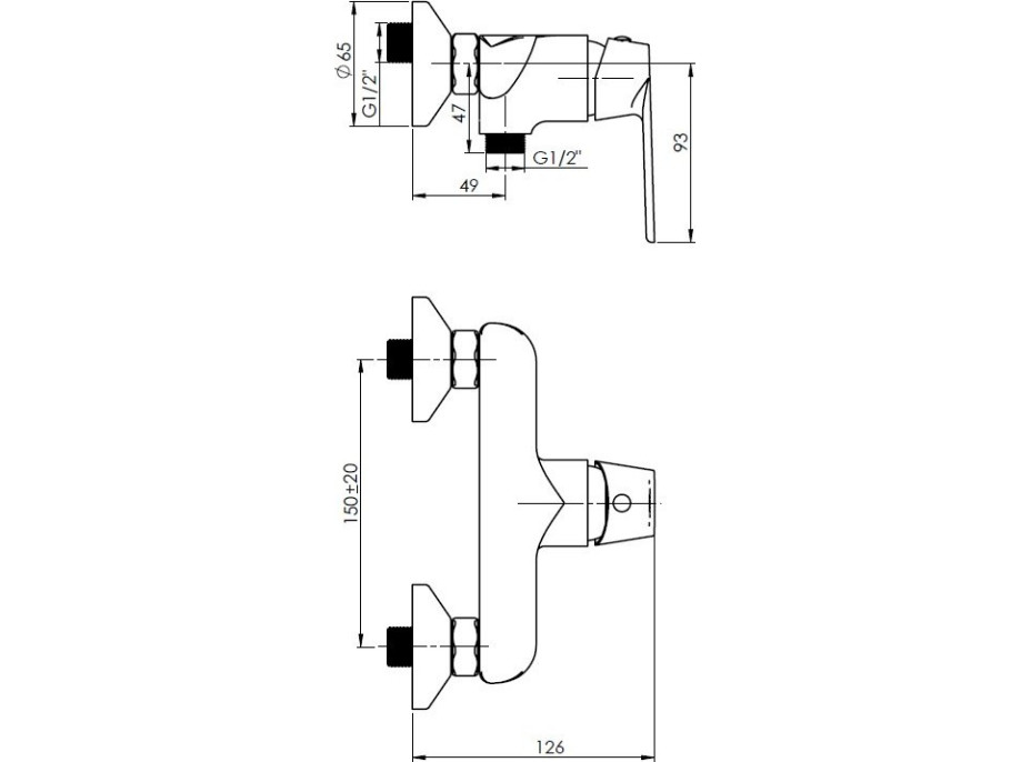 Sprchová batéria ELMA-12