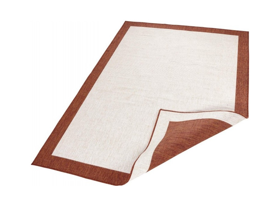 Kusový obojstranný koberec Twin 103106 creme terra
