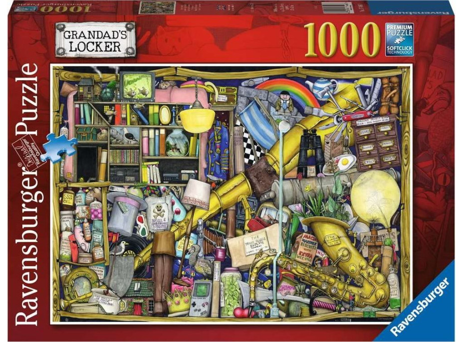 RAVENSBURGER Puzzle Dedova skriňa 1000 dielikov