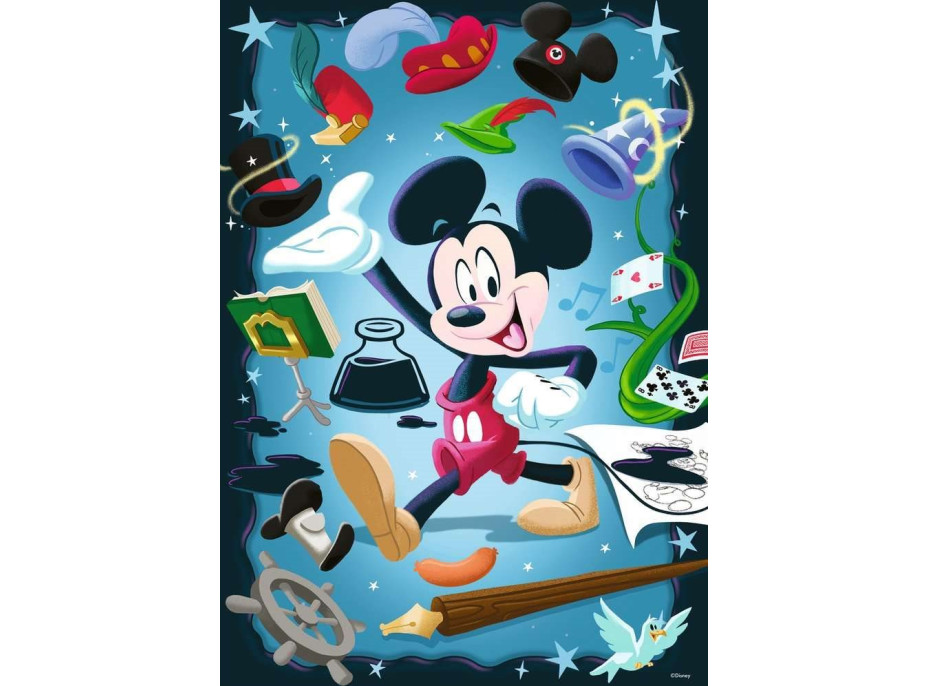 RAVENSBURGER Puzzle Disney 100 rokov: Mickey 300 dielikov