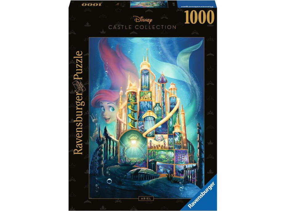RAVENSBURGER Puzzle Disney Castle Collection: Ariel 1000 dielikov