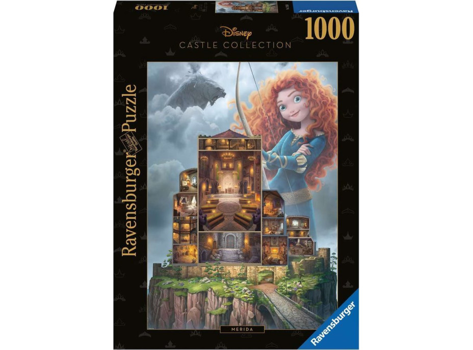 RAVENSBURGER Puzzle Disney Castle Collection: Merida 1000 dielikov