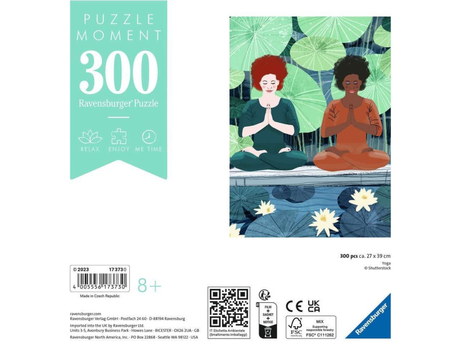 RAVENSBURGER Puzzle Moment: Jóga 300 dielikov