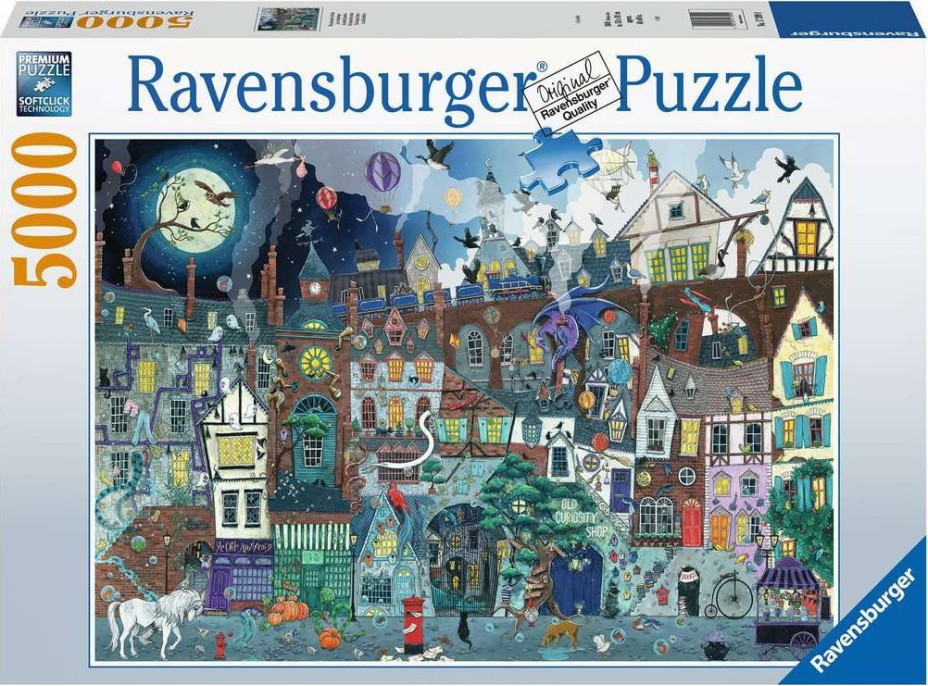 RAVENSBURGER Puzzle Fantastická ulica 5000 dielikov