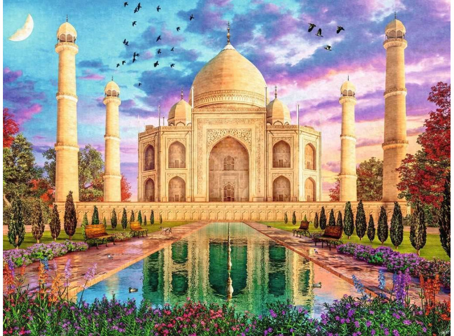 RAVENSBURGER Puzzle Tádž Mahal 1500 dielikov