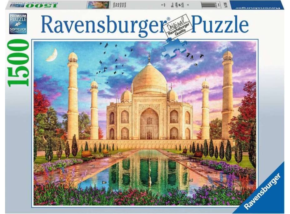 RAVENSBURGER Puzzle Tádž Mahal 1500 dielikov