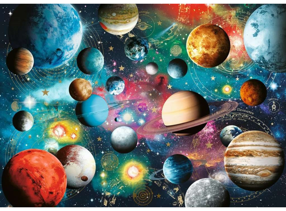RAVENSBURGER Puzzle Vesmír XXL 500 dielikov