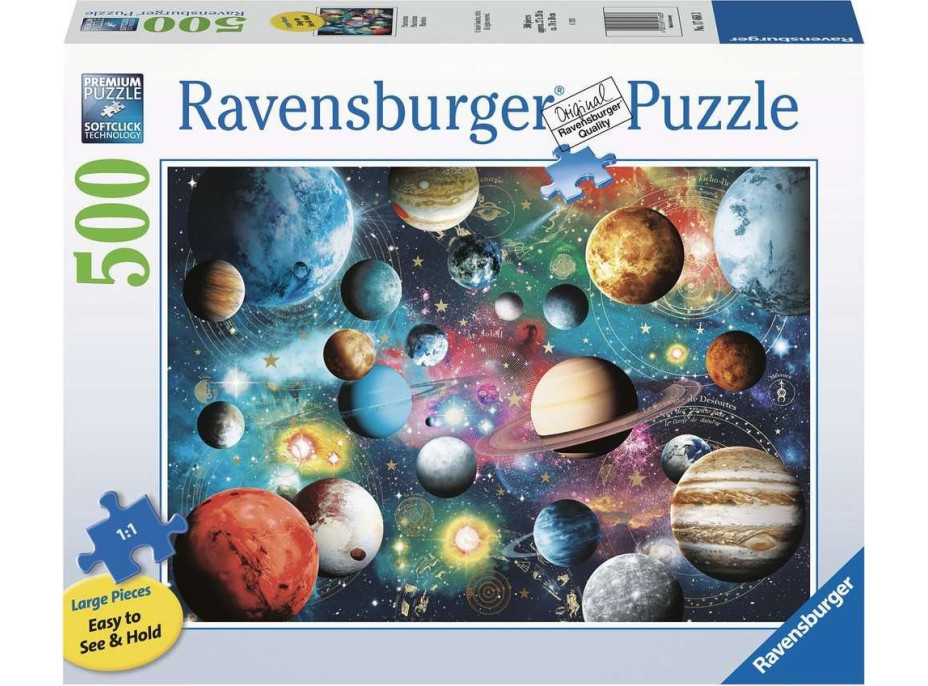 RAVENSBURGER Puzzle Vesmír XXL 500 dielikov