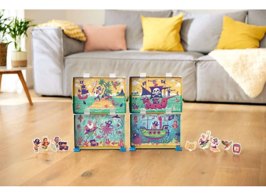 RAVENSBURGER Puzzle&Play: Krajina na obzore 2x24 dielikov